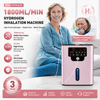 Inhalateur d'hydrogène à débit réglable PEM 1800 ml/min, membrane Dupont N117, machine d'inhalation d'hydrogène moléculaire