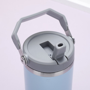 Portable Car Cup 304 Stainless Steel Vacuum <b>Flask</b> with 6-12 Hours Thermal Insulation <b>Large</b> Capacity Outdoor Use Customized Logo - Product Image 2