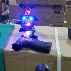 Smart Laser Target Gun Training Toy Eletronic Dry <b>Fire</b> Laser Reactive Infrared Induction Gun Shooting Laser Targe Sensor - Product Image 2