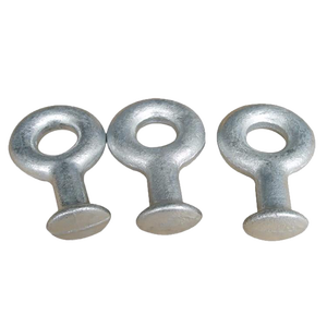 Accessoire de câble électrique en acier galvanisé de type Q/QP, œil à bille, œil à bille à extrémité sphérique, œil à bille à douille, œil à bille à suspension - Product Image 1