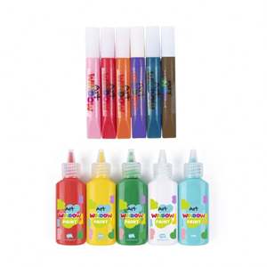 Juguetes de Dibujo DIY, Pintura 3D para Ventanas, Mundo Animal, Decoración de Vidrio, Kits de Arte y Manualidades para Niños - Product Image 4