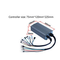 Kit moteur moyeu sans balais haute vitesse DC 11 pouces 48V 5000W 60A 80km/h, moteur BLDC avec pneu 90/65-6.5 et contrôleur d'affichage pour trottinette