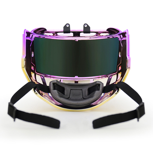 <span class=keywords><strong>Cage</strong></span> de hockey sur glace junior Masque de hockey sur glace en polycarbonate de haute qualité à l'intérieur <span class=keywords><strong>Cage</strong></span> de hockey anti-buée à l'extérieur anti-rayures - Product Image 2