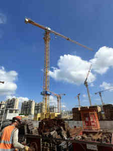 رافعة برجية صينية الصنع بسعة 10 أطنان بسعر الجملة، أفضل المبيعات من الرافعات البرجية المستعملة، أنواع مختلفة من الرافعات البرجية المستعملة صنع في الصين - Product Image 2