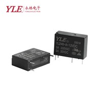 YL246 Relais de sécurité 4 pieds à 4 broches pour appareils électroménagers intelligents, relais polyvalent YLE, vente chaude