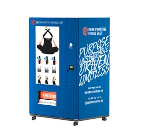 Máquina Expendedora de ropa electrónica con pantalla táctil grande, automática, con pantalla de publicidad