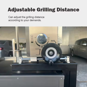 Máquina automática para hacer Parrilla de Doner Kebab, máquina para hacer Shawarma, Parrilla de Gas, Chawarma eléctrico a la venta - Product Image 5