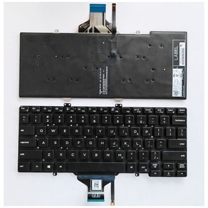Clavier d'ordinateur portable HK-HHT pour <span class=keywords><strong>DELL</strong></span> <span class=keywords><strong>Latitude</strong></span> <span class=keywords><strong>5400</strong></span> 5401 5410 5411 7400 7410 Clavier rétroéclairé sans pointeur US - Product Image 3
