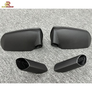 TYPE-Matte Carbon Fiber Replacement Side <b>Mirror</b> Cover for Lambo Aventador LP700 2011-2015 Carbon Rear <b>Mirror</b> Cap <b>Shell</b> Car Parts - Product Image 3