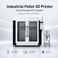 Mesin Pelet Industri PL-FGF-1000, Mesin Pencetak 3D Pelet FGF Otomatis Baru, Garansi 1 Tahun, Tersegel