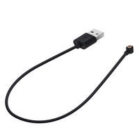 Câble de charge magnétique USB en cuivre pur de 30 cm, 4,0 mm, certifié CE FCC, pour bague connectée