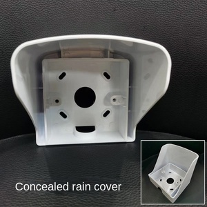 Boîte de couverture d'interrupteur mural en plastique étanche en gros boîtier d'interrupteur de protection de prise électrique-équipement de distribution d'énergie - Product Image 4