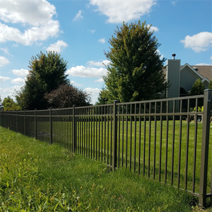 Nhiệm Vụ Nặng Nề Nhà Nhôm Trang Trí Rèn Sắt Vườn Tường Hàng Rào Cho Cổng - Product Image 3