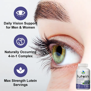 Chăm sóc mắt Halal Blueberry <span class=keywords><strong>lutein</strong></span> và zeaxanthin phức tạp bổ sung vitamin <span class=keywords><strong>Lutein</strong></span> Zeaxanthin viên nén - Product Image 3