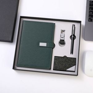Personalized Paper Business Card Holder and <b>Notebook</b> <b>Set</b>-Business Cultural Creative Gift Corporate Event Gift Box Thanksgiving - Product Image 3