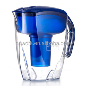 Pichet purificateur d'eau portable, alcalin et ionisé, avec filtre, élimine le chlore et les métaux lourds, fourni par l'usine - Product Image 2