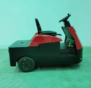 Складской промышленный грузовой Электрический буксировочный прицеп на батарейках 2 тонны 3 тонны 6 тонн Электрический буксировочный прицеп на продажу - Product Image 6