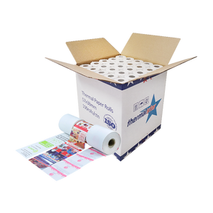 57 mm x 40mm/ 80 mm x 70 mm TOP Thermique rouleaux de papier 50 Rouleaux/100 Rouleaux par boîte - Product Image 1