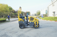 Compacteur léger hydraulique complet de 4 tonnes, rouleau de compactage vibrant XD140VT