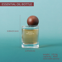 Flacon en verre de haute qualité pour sérum 30 ml, flacon vide pour soins de la peau, emballage en verre pour huile essentielle, bouchon doré, emballage pour huile capillaire