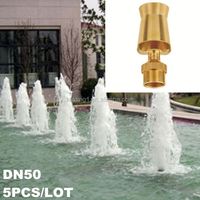 Usine directe 1/2 "3/4:" 1 "1.5" 2 "buse de cascade en laiton arroseur d'irrigation d'eau buse de fontaine de jardin