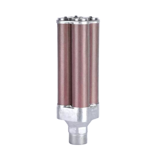 Élément filtrant métallique de type Clyder à quatre chambres, pièce de compresseur industriel pour sécheur d'air, réduction du bruit - Product Image 1