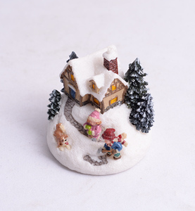 Fábrica OEM personalizada, precio al por mayor, decoración de Navidad, resina polivinílica de plástico personalizada, fabricante de artesanías en China - Product Image 5