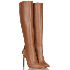 Polali-<span class=keywords><strong>bottes</strong></span> d'<span class=keywords><strong>hiver</strong></span> pour femmes, chaussures à lanières en chaîne, bouts pointus, personnalisé, design de luxe, nouvelle collection <span class=keywords><strong>hiver</strong></span> <span class=keywords><strong>2022</strong></span> - Product Image 3