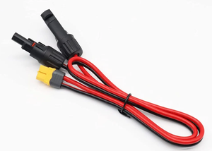 Кабель-удлинитель HJ XT60 (штекер-гнездо) 14AWG с разъемами XT60/XT90 и силиконовым проводом 14AWG - Product Image 2