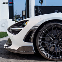 Pré-imprégné en fibre de carbone sèche de style OEM, garnitures d'admission d'air avant pour McLaren 720S, pièces automobiles, kit carrosserie, accessoires extérieurs, kit aérodynamique