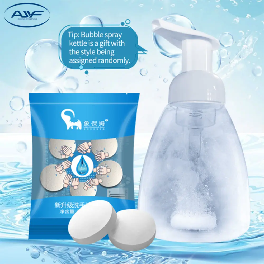 Hand Washing Cleaning Effervescent Tablets/ Washing Hand Detergent/ Hand Liquid Soap