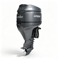 Motor fueraborda diésel de 4 tiempos de 150 HP de alta potencia con arranque eléctrico, refrigerado por agua, con control remoto para embarcaciones - Marinpower HD-W150D