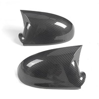 Pour Volkswagen Golf 5 : Coque de rétroviseur extérieur en fibre de carbone avec protection et modification du clignotant