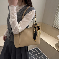 Nouveau Sac à Bandoulière Rétro pour Femme 2026 en Cuir PU Couleur Unie – Sac Fourre-Tout Abordable