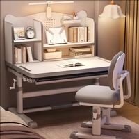 Bureau d'étude pour enfants, bureau d'école primaire, table simple pour enfants, table d'écriture et chaise réglables pour les devoirs