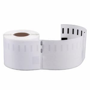 Étiquette thermique personnalisée avec impression dorsale, compatible toutes tailles, revêtement supérieur, rouleau de papier avec revêtement écologique, pour logistique, étiquette Dymo, emballage brillant - Product Image 5