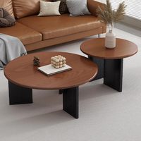Tables basses gigognes YingRun durables, style nordique moderne, en MDF, pour salon, petits espaces, polyvalentes, style scandinave, pour la maison