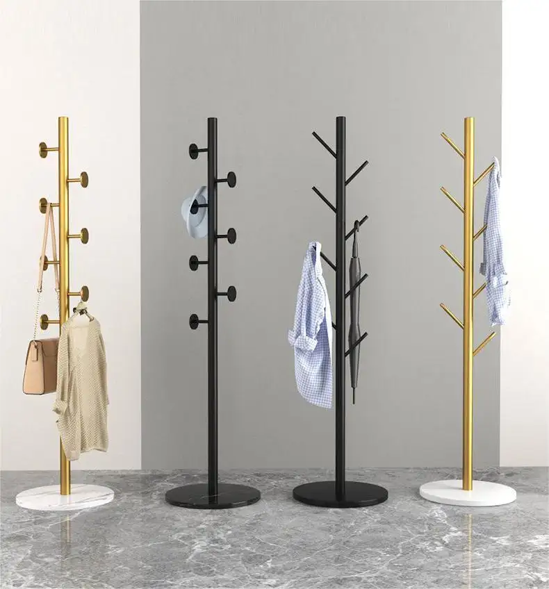 Woonkamer Slaapkamer Hanger Eenvoudige Kapstok Draagbare Huishoudelijke Jas Stands Kleding Hanger