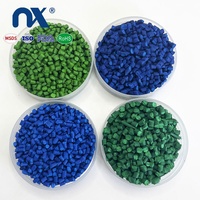 Masterbatch de couleur verte haute chroma pour coloration plastique par soufflage
