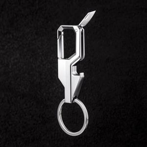 Vente en gros de couteau multi-outils léger en alliage de zinc, ouvre-bouteille, porte-clés, pour la mode et le bricolage - Product Image 4