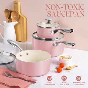 Sartén Antiadherente de Cerámica Saludable, Ecológica, Apta para Inducción, de Aleación de Aluminio Forjado Personalizada OEM, Venta Directa de Fábrica Premium - Product Image 5