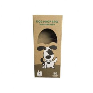 Printed Custom Plastic Liner Eco Friendly Roll Portable Biodegradable Waste Trash Poop Garbage Packaging Bags for <b>Cat</b> <b>Litter</b> - Product Image 2