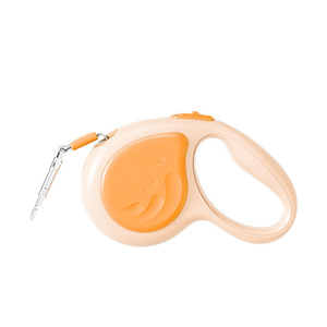 Laisse rétractable automatique pour chiens de grande et moyenne taille, laisse de promenade pour animaux de compagnie avec frein et fonction de verrouillage, matériau ABS solide - Product Image 2