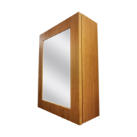 Armoire de rangement pour salle de bain en bois MDF avec miroir