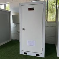 Toilettes mobiles pour adultes portables WC détachables cabine de douche toilettes publiques préfabriquées pour parcs en acier