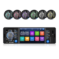 Reproductor mp5 con pantalla HD de 4 pulgadas para coche, radio con pantalla de 4 pulgadas, manos libres, BT, 1DIN, 12V, 5888