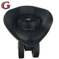 Roues de valise universelles à vente chaude 2025, accessoires pour valises à roulettes, roue double rotative à 360 degrés pour valises en plastique rigide