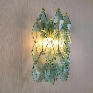 <span class=keywords><strong>Applique</strong></span> da parete per bagno a LED in ferro e cristallo <span class=keywords><strong>verde</strong></span> stile Mid-Century - Product Image 5
