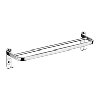 Ensemble d'accessoires de salle de bain moderne avec crochet mural en aluminium pour porte-serviettes porte-papier hygiénique robinets pour lavabos