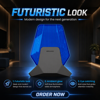 Lampe stroboscopique LED d'avertissement pour ouvre-porte, portail battant, portail coulissant, moteur de portail, balise lumineuse clignotante de sécurité